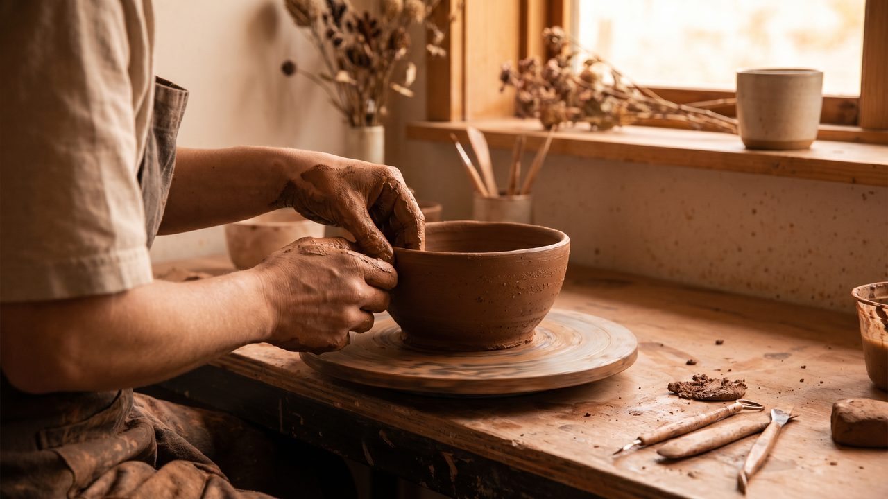 51吃瓜手作陶器：自然质感生活视频演示 - www.t7eni9.cn